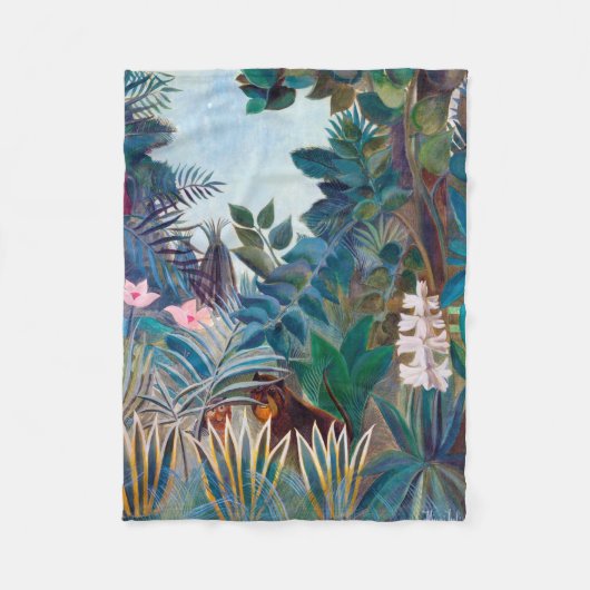 Couverture Polaire La jungle équatoriale, Rousseau (Devant)