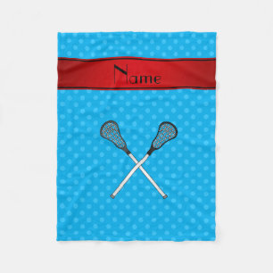 Couverture Polaire La lacrosse nommée faite sur commande colle le