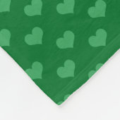 Couverture Polaire La lacrosse nommée personnalisée colle les coeurs (Coin)