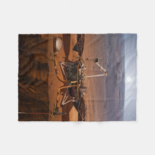 Couverture Polaire La Lander de l'Insight (Devant (Horizontal))