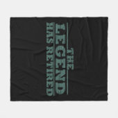 Couverture Polaire La légende a retiré une drôle de retraite (Devant (Horizontal))