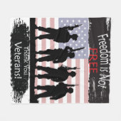 Couverture Polaire La liberté n'est pas libre - des vétérans de Merci (Devant (Horizontal))