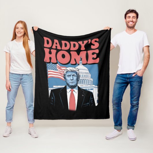 Couverture Polaire La maison du président Trump Daddy redonne à l'Amé (En situation)