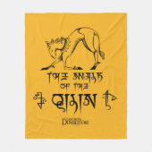 Couverture Polaire La marche de la ligne Qilin Graphic (Devant)