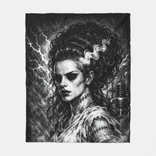 Couverture Polaire La Mariée de Frankenstein — Ressuscitée par BurnsI