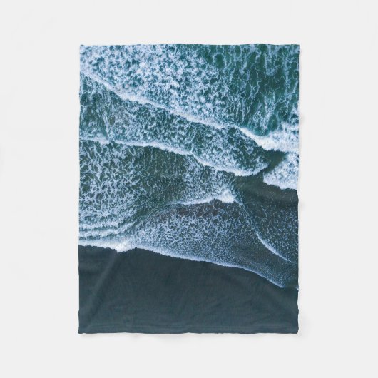 Couverture Polaire La mer en journée (Devant)