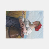 Couverture Polaire La moissonneuse, Bouguereau (Devant (Horizontal))