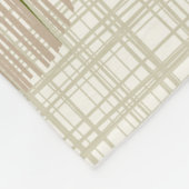 Couverture Polaire La moitié du siècle Starbursts moderne et globes (Coin)