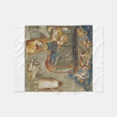 Couverture Polaire La Nativité de Jésus Christ par Giotto (Devant (Horizontal))