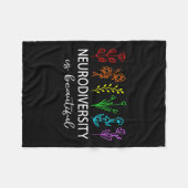 Couverture Polaire La neurodiversité est belle Sensibilisation sur l' (Devant (Horizontal))