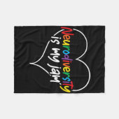 Couverture Polaire La Neurodiversité est ma Sensibilisation sur l'aut (Devant (Horizontal))