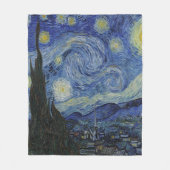 Couverture Polaire La nuit étoilée de Van Gogh (Devant)