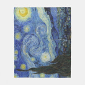 Couverture Polaire La nuit étoilée de Van Gogh (Devant)