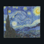 Couverture Polaire La nuit étoilée de Van Gogh<br><div class="desc">La nuit étoilée de Van Gogh. 
Visitez mon magasin pour un design plus intéressant et plus de choix de couleurs => zazzle.com/iwheels*</div>