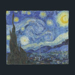 Couverture Polaire La nuit étoilée de Van Gogh<br><div class="desc">La nuit étoilée de Van Gogh. 
Visitez mon magasin pour un design plus intéressant et plus de choix de couleurs => zazzle.com/iwheels*</div>