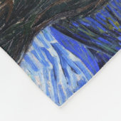 Couverture Polaire La nuit étoilée de Van Gogh (Coin)
