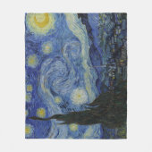 Couverture Polaire La Nuit étoilée (Vincent van Gogh) (Art célèbre) (Devant)
