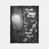 Couverture Polaire La nuit sur le cimetière - Angel avec Diable (Devant)