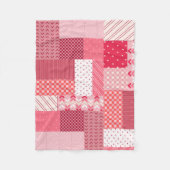 Couverture Polaire La Patchwork de Valentine (Devant)