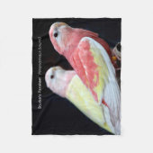 Couverture Polaire La Perruche de Rubino Bourke (Devant)