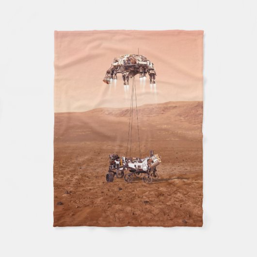 Couverture Polaire La Persévérance Arrive En Toute Sécurité Sur Mars. (Devant)