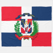 Couverture Polaire La République Dominicaine (Devant (Horizontal))