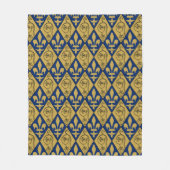 Couverture Polaire La Sainte-Chapelle Fleur de Lys Fleece Throw (Devant)