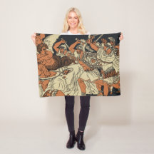 La scène de mythologie des Harpies