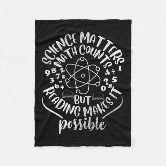 Couverture Polaire La Science S Math Compte Mais La Lecture La Rend P (Devant)