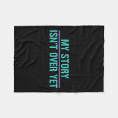 Couverture Polaire La sensibilisation au suicide - Mon histoire n'est (Devant (Horizontal))