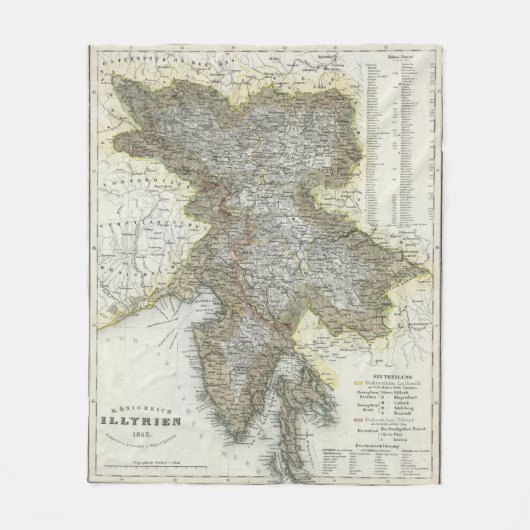 Couverture Polaire La Slovénie, Croatie (Devant)