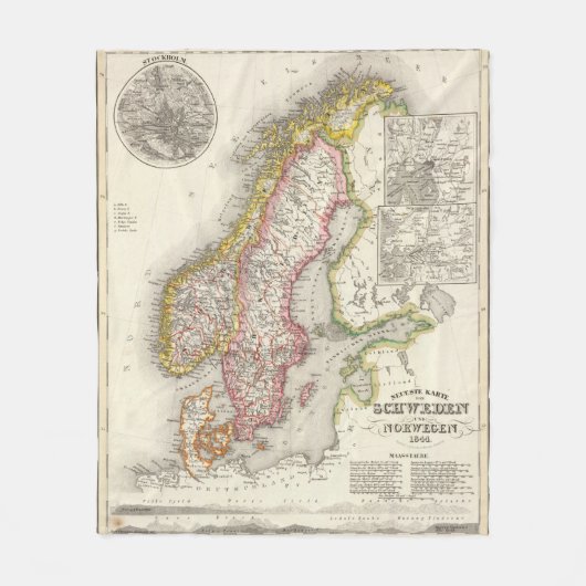 Couverture Polaire La Suède, Norvège 2 2 (Devant)