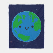 Couverture Polaire La terre heureuse de planète (Devant)