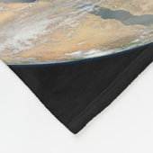 Couverture Polaire La Terre Montre L'Arctique, L'Europe Et L'Asie. (Coin)