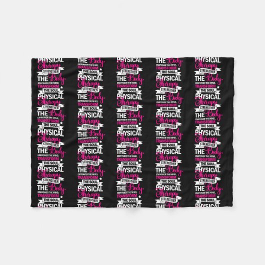 Couverture Polaire La Thérapie Physique Renforcer La Fierté (Devant (Horizontal))