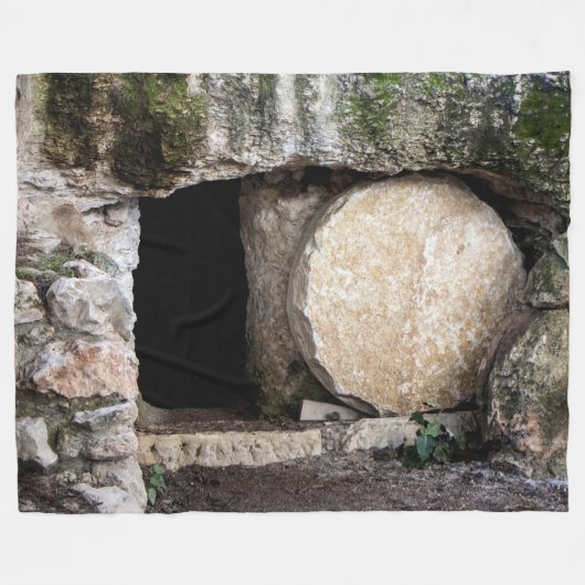 COUVERTURE POLAIRE LA TOMBE DE JÉSUS (Devant (Horizontal))