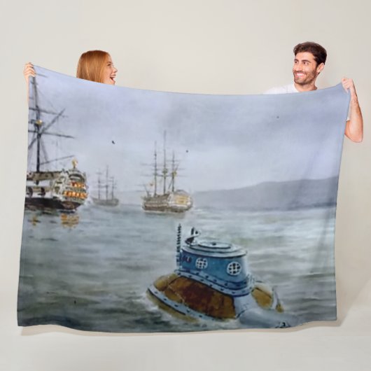 Couverture Polaire La TORTUE (En situation)