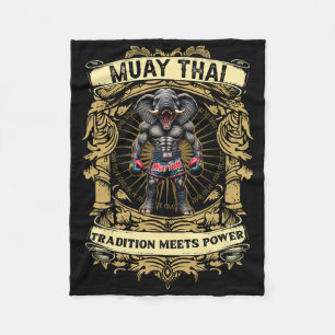 Couverture Polaire La tradition rencontre la puissance - Kickboxing e