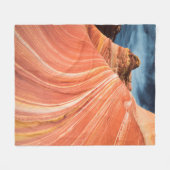 Couverture Polaire La vague, les falaises vermillon, Arizona (Devant (Horizontal))