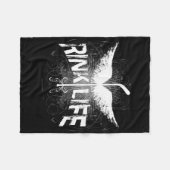 Couverture Polaire La vie de piste (hockey) (Devant (Horizontal))