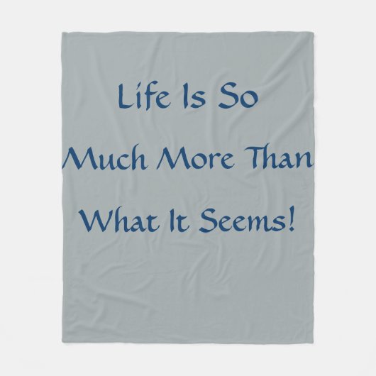 Couverture Polaire La vie est plus (Devant)