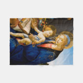 Couverture Polaire La Vierge et l'Enfant, Sandro Botticelli (Devant (Horizontal))