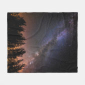 Couverture Polaire La Voie Lactée | Vallée Rose, Californie (Devant (Horizontal))