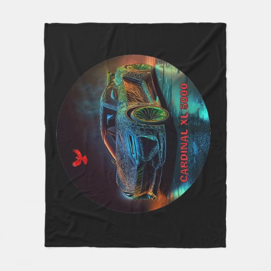 Couverture Polaire La voiture de sport Cardinal XL5000 Elite (Devant)