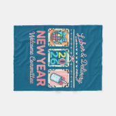 Couverture Polaire Labor &amp; Delivery 2026 New Year Welcome Committ (Devant (Horizontal))