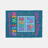 Couverture Polaire Labor &amp; Delivery 2026 New Year Welcome Committ (Devant (Horizontal))