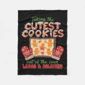 Couverture Polaire Labor And Delivery Nurse Christmas Taking The Cute (Devant)