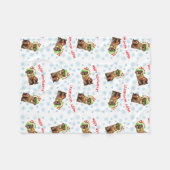 Couverture Polaire Laboratoire heureux de chocolat de Howlidays (Devant (Horizontal))