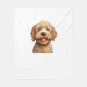 Couverture Polaire Labradoodle australien (Devant)