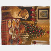 Couverture Polaire Labrador  Holiday  (Devant (Horizontal))